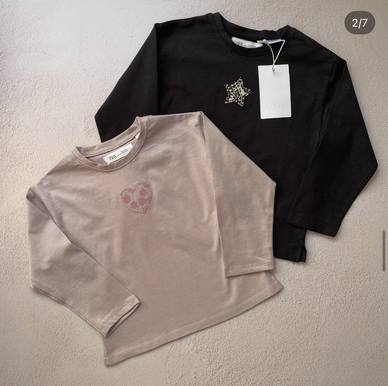 بلوز دخترانه zara